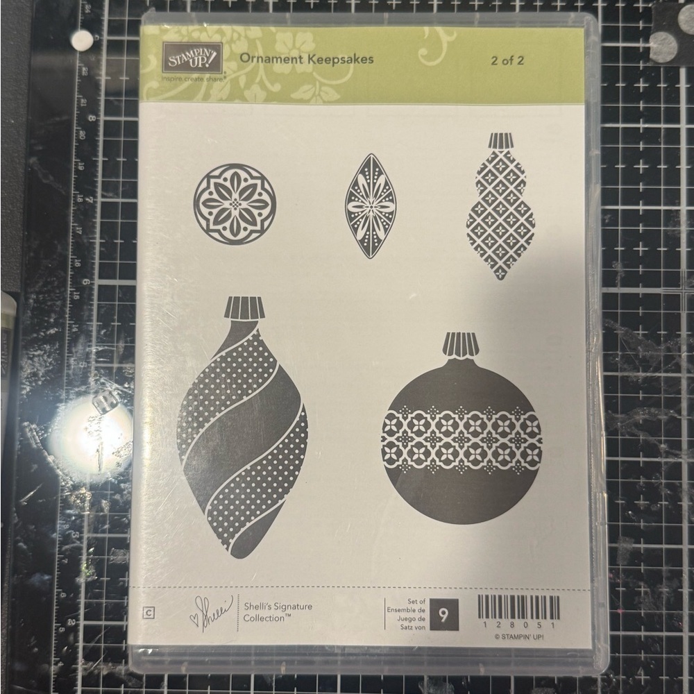Stampin' Up! Ornament Keepsakes Stamp Set - new rubber